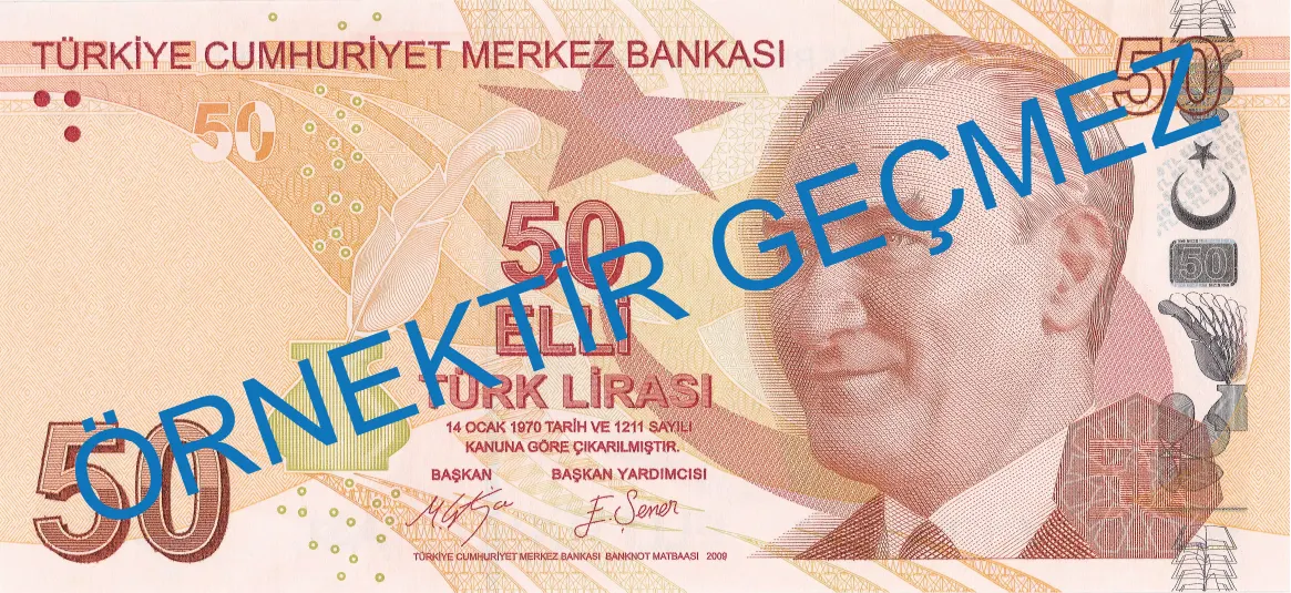 9.Emisyon 50 Türk Lirası III.Tertip